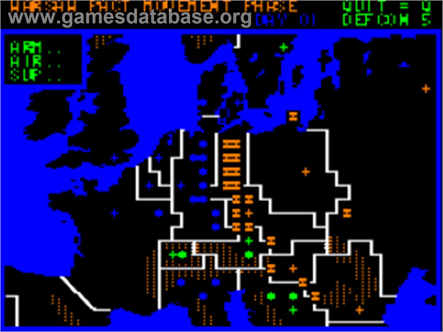 Theatre Europe - Apple II - Artwork - In Game