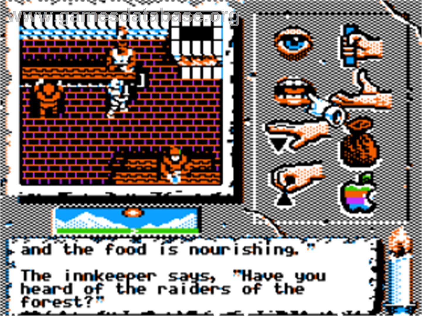Times Of Lore - Apple II - Artwork - In Game
