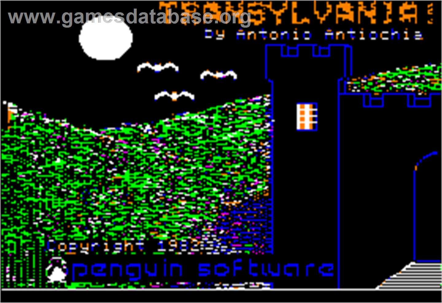Transylvania - Apple II - Artwork - In Game