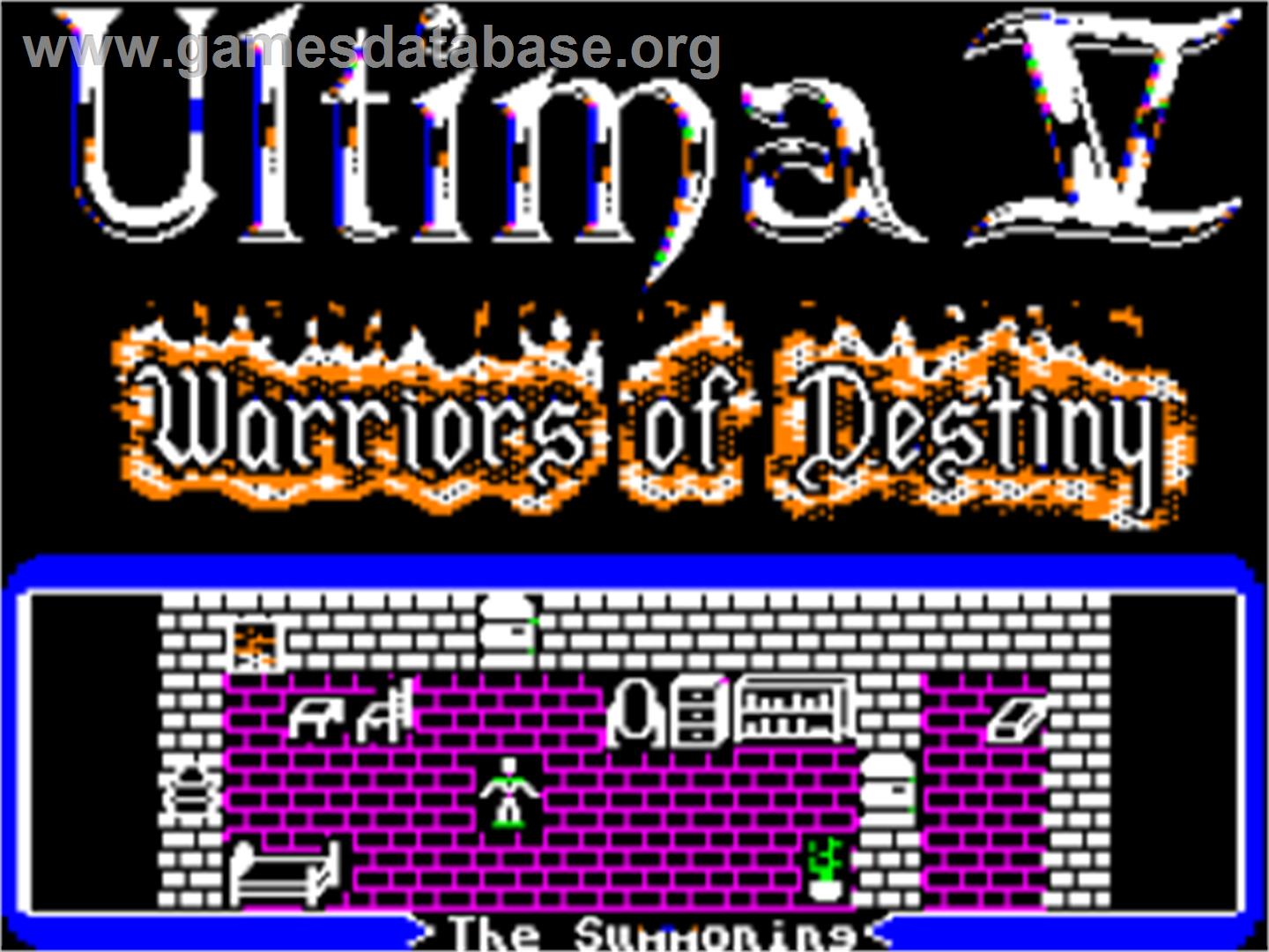 Ultima V: Warriors of Destiny - Apple II - Artwork - In Game
