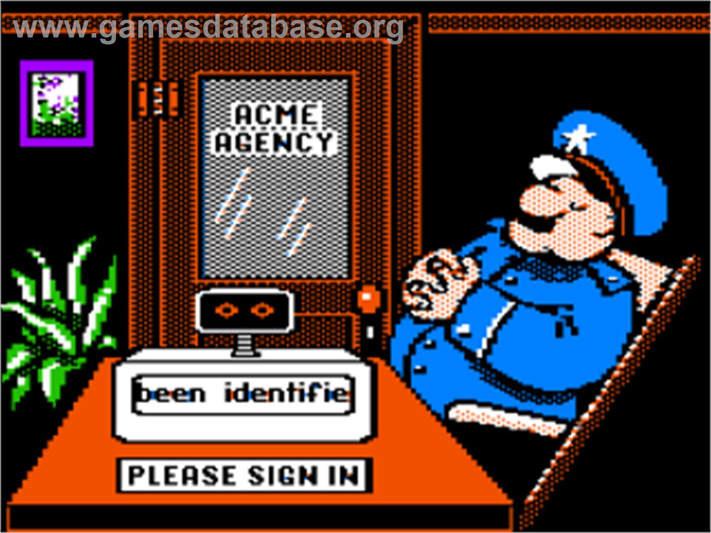 Where in Europe is Carmen Sandiego? - Apple II - Artwork - In Game