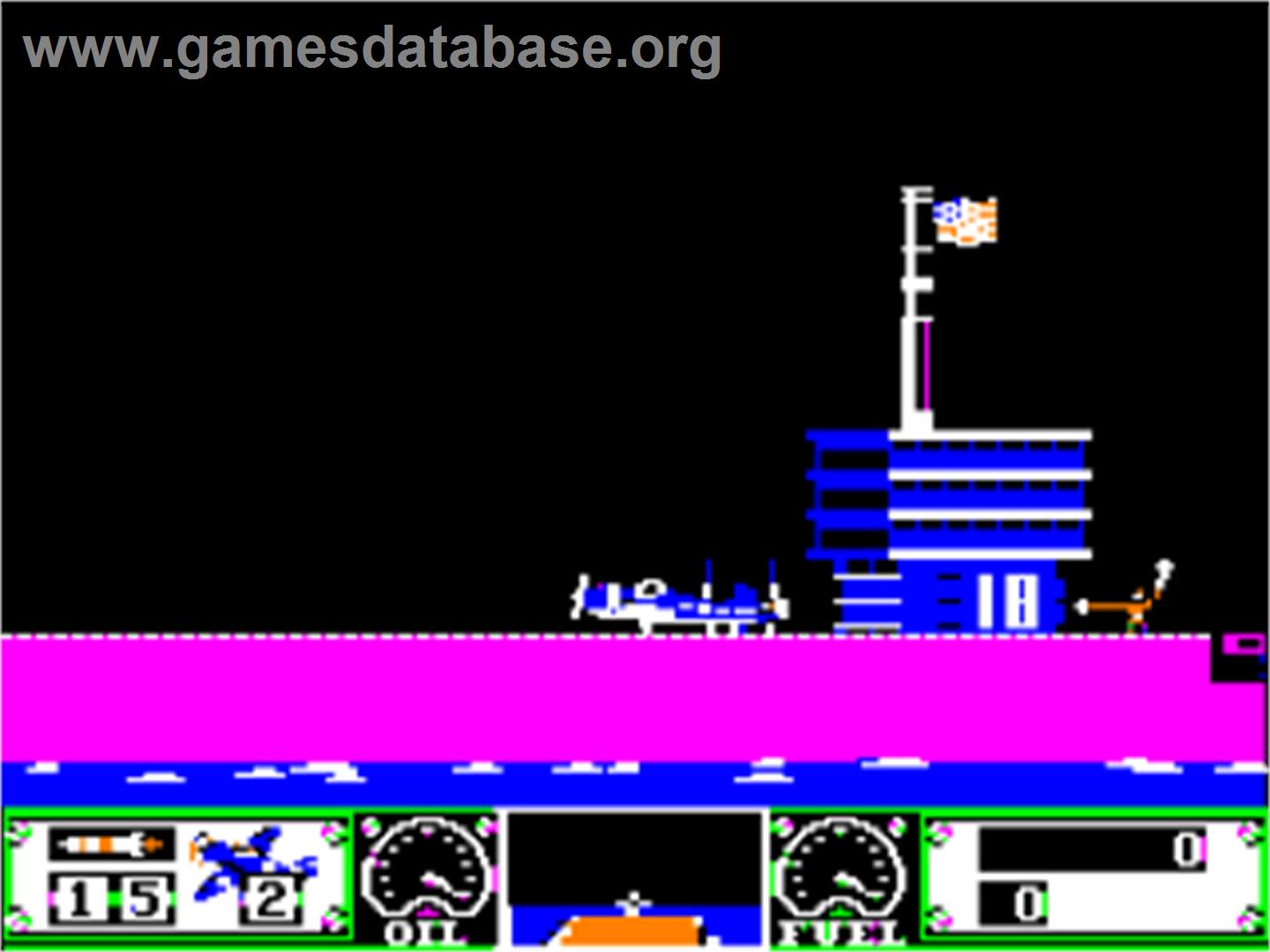 Wings Of Fury - Apple II - Artwork - In Game