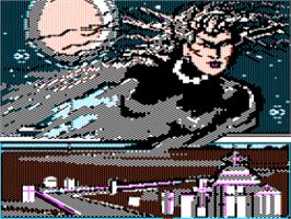 Title screen of Crypt Of Medea on the Apple II.