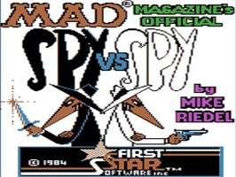 Title screen of Spy Vs Spy on the Apple II.