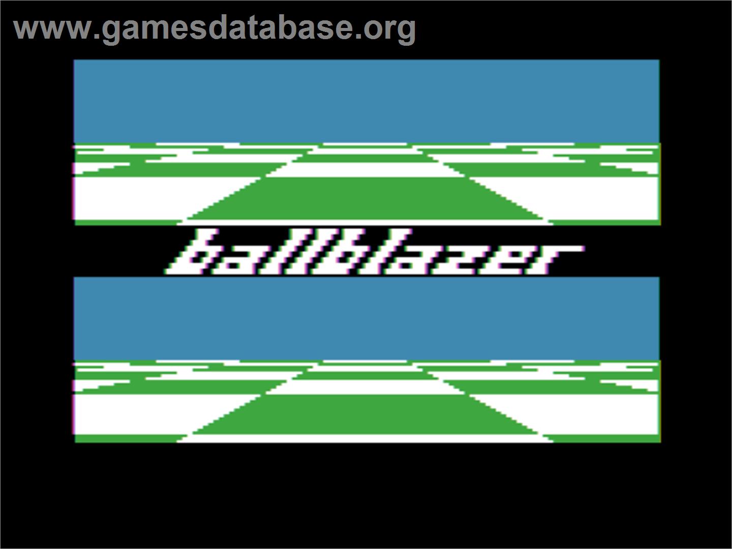 Ballblazer - Apple II - Artwork - Title Screen
