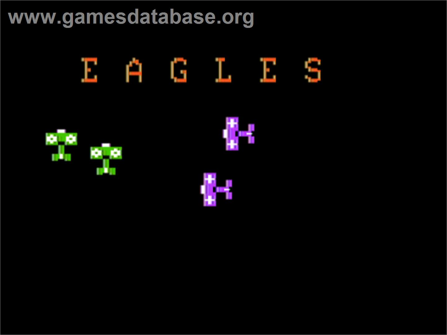 Eagles - Apple II - Artwork - Title Screen