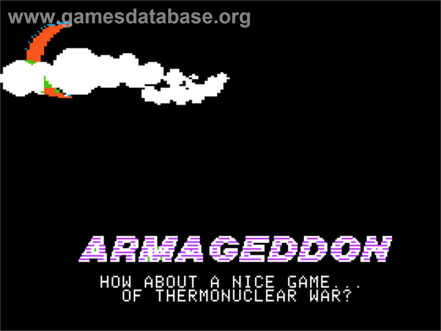 Empire III: Armageddon - Apple II - Artwork - Title Screen