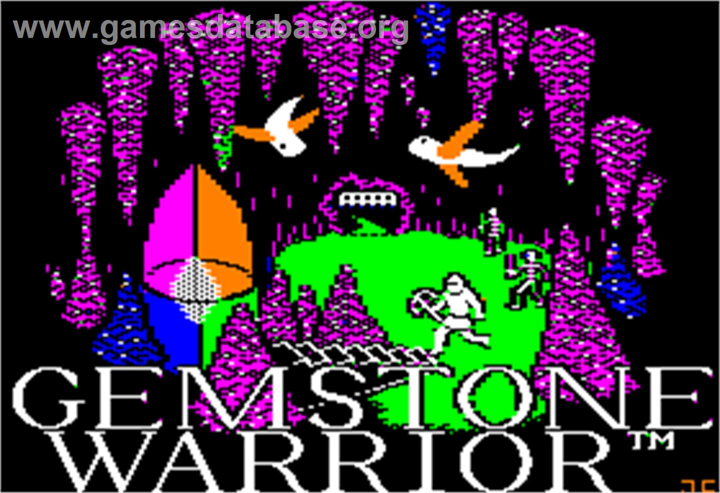 Gemstone Warrior - Apple II - Artwork - Title Screen