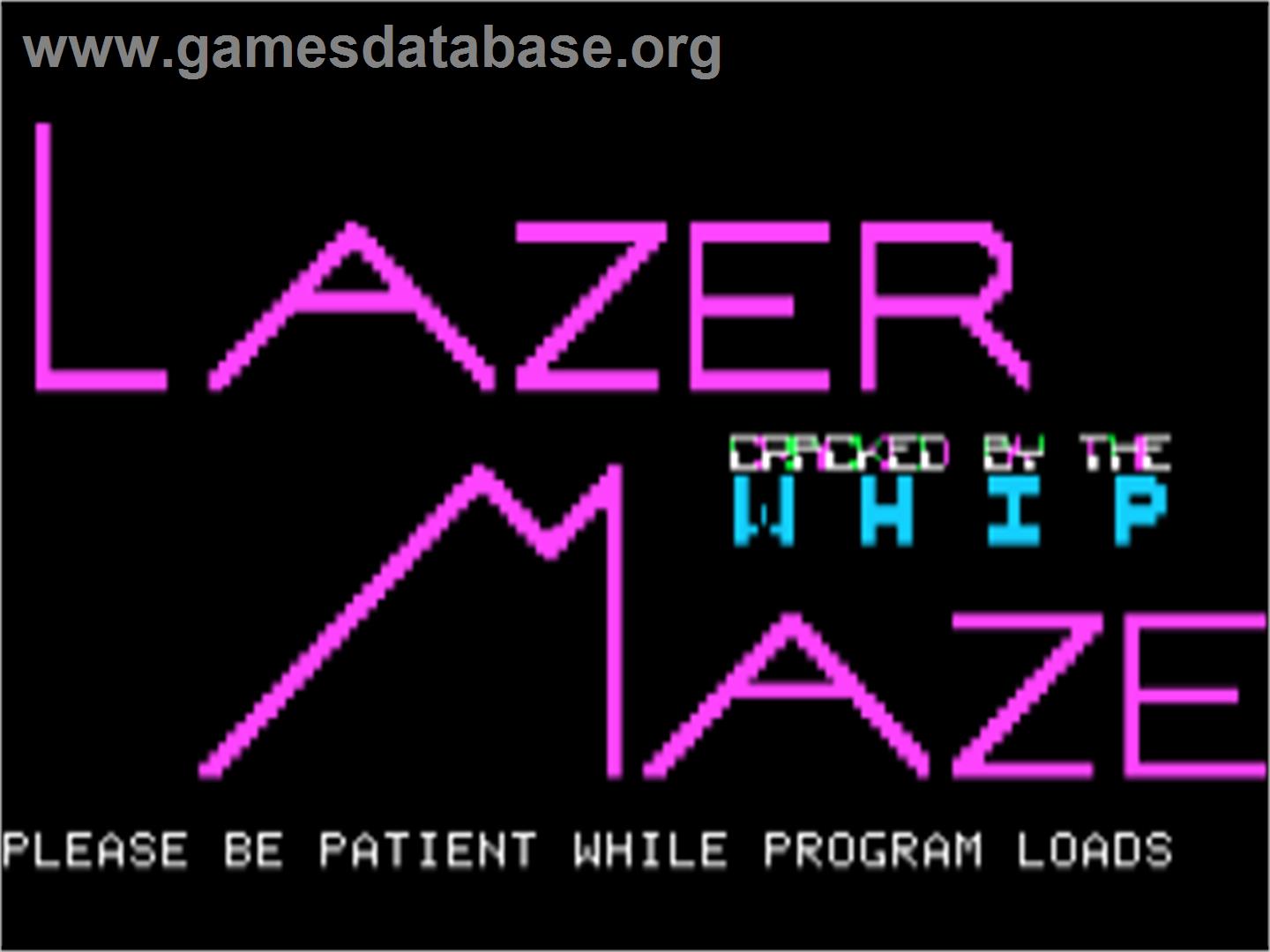 Major Mayhem - Apple II - Artwork - Title Screen