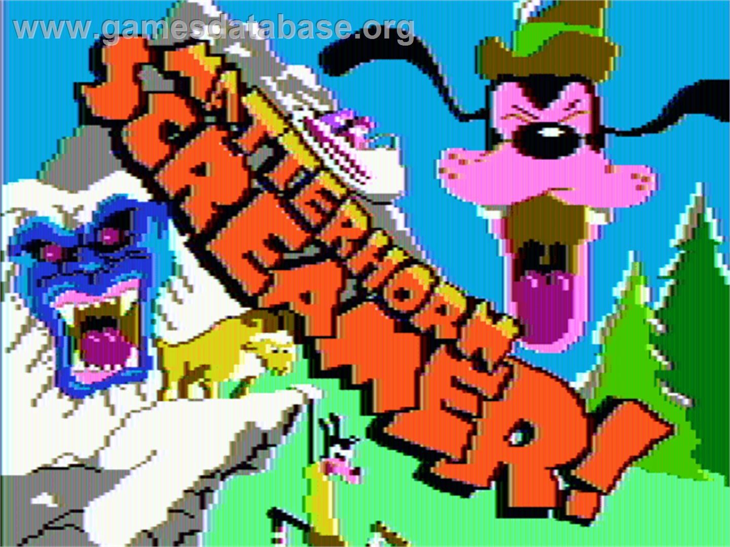Matterhorn Screamer! - Apple II - Artwork - Title Screen