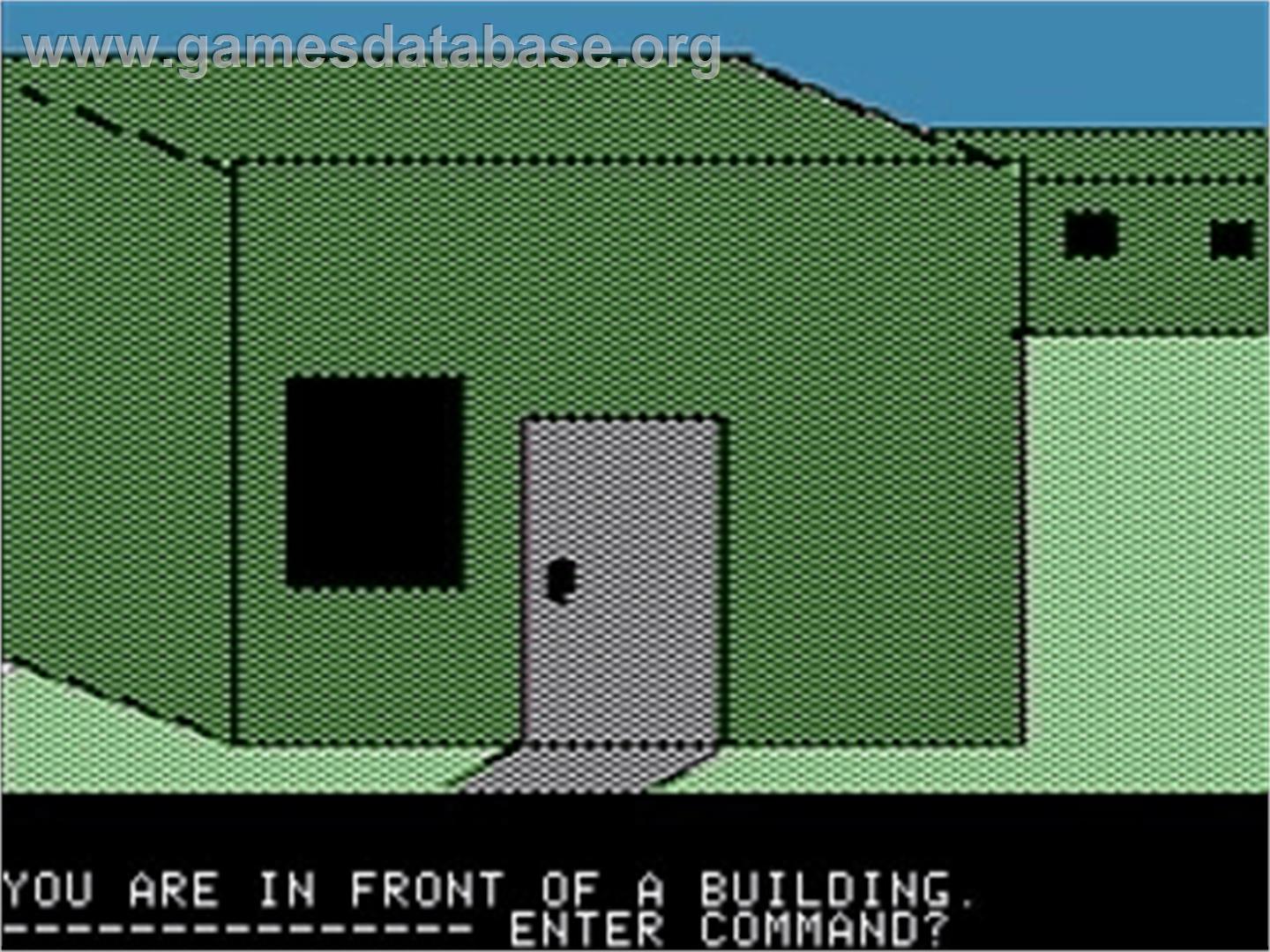 Mission Asteroid - Apple II - Artwork - Title Screen