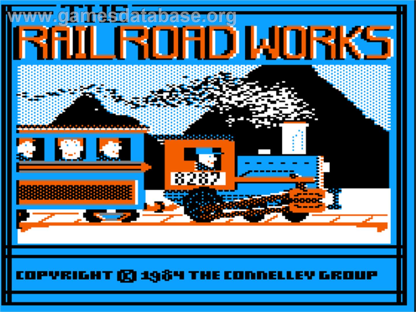 Railroad Works - Apple II - Artwork - Title Screen