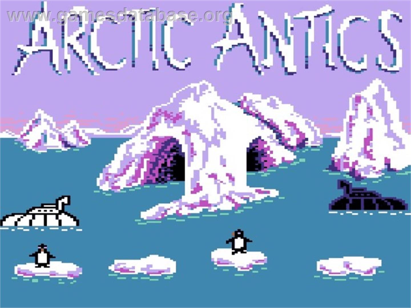 Spy vs. Spy III: Arctic Antics - Apple II - Artwork - Title Screen