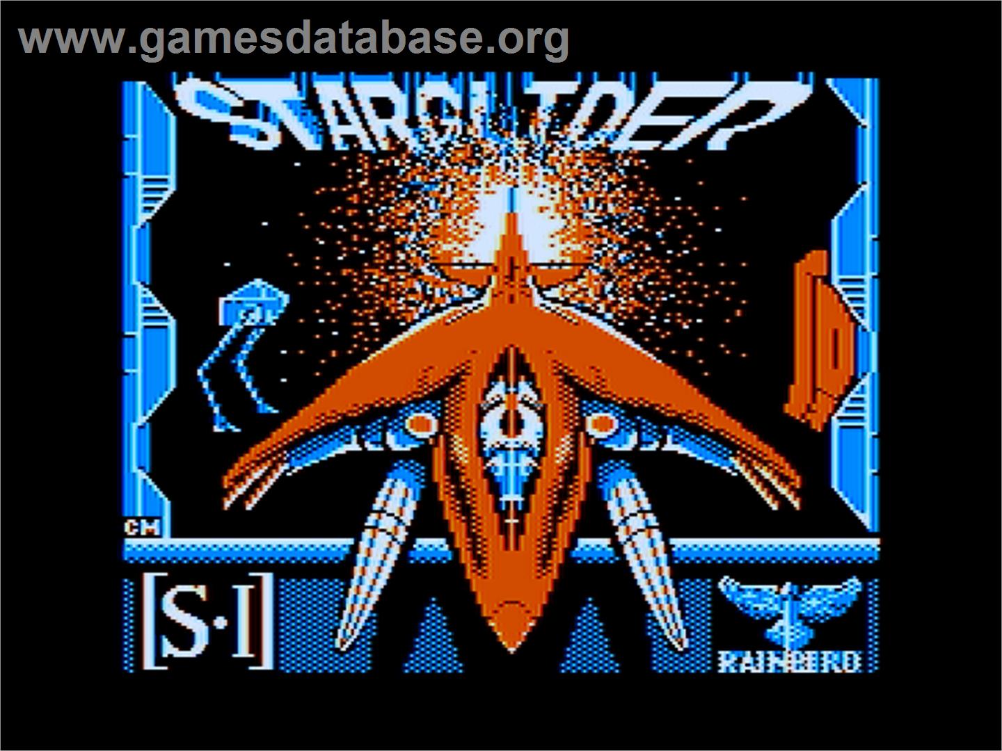 Starglider - Apple II - Artwork - Title Screen