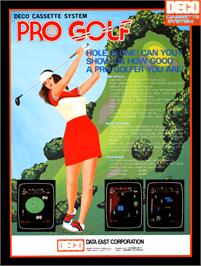 Advert for 18 Holes Pro Golf on the Arcade.