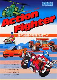 Advert for Action Fighter on the Arcade.