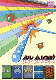 Advert for Arkanoid on the MSX.