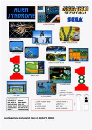 Advert for Arrow Flash on the Sega Nomad.