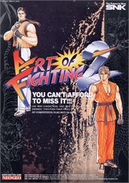 Advert for Art of Fighting 2 / Ryuuko no Ken 2 on the Arcade.