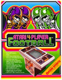 Advert for Atari 4 Player Football on the Arcade.