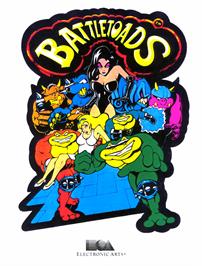 Advert for Battletoads on the Commodore Amiga CD32.