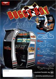 Advert for Buggy Boy/Speed Buggy on the Arcade.