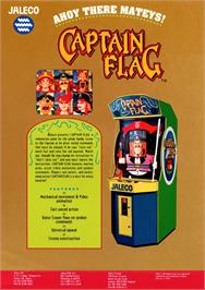 Advert for Captain Flag on the Arcade.