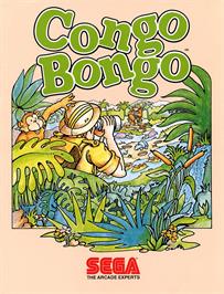 Advert for Congo Bongo on the MSX.