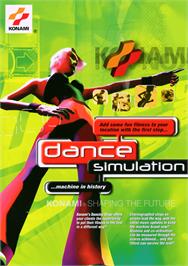 Advert for Dance Dance Revolution - Internet Ranking Ver on the Arcade.