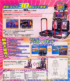 Advert for Dance Dance Revolution 3rd Mix - Ver.Korea on the Arcade.