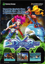 Advert for Dolphin Blue on the Arcade.