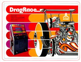 Advert for Drag Race on the Arcade.