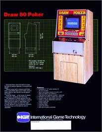 Advert for Draw 80 Poker on the Arcade.