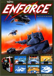 Advert for Enforce on the Commodore 64.
