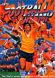 Advert for Football Champ / Euro Football Champ on the Arcade.