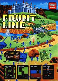 Advert for Front Line on the Atari 2600.