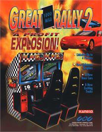 Advert for Great 1000 Miles Rally 2 USA on the Arcade.