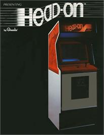 Advert for Head On on the Arcade.
