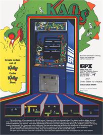 Advert for Kaos on the Arcade.