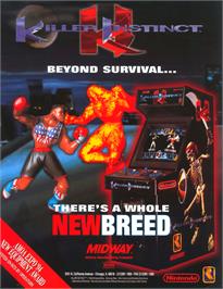 Advert for Killer Instinct on the Nintendo Game Boy.