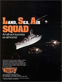 Advert for Land Sea Air Squad / Riku Kai Kuu Saizensen on the Arcade.