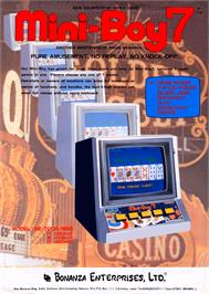 Advert for Mini Boy 7 on the Arcade.