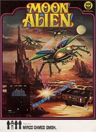 Advert for Moon Alien on the Arcade.