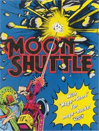 Advert for Moon Shuttle on the Atari 8-bit.