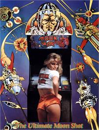 Advert for Moonwar on the Arcade.