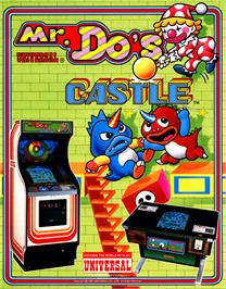 Advert for Mr. Do's Castle on the Atari 8-bit.