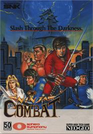 Advert for Ninja Combat on the SNK Neo-Geo AES.