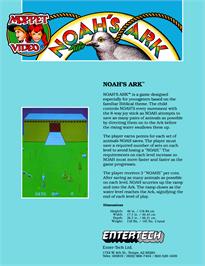Advert for Noah's Ark on the Nintendo NES.