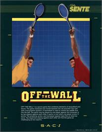 Advert for Off the Wall on the Arcade.