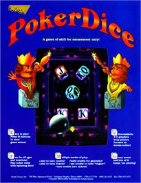 Advert for Poker Dice on the Arcade.